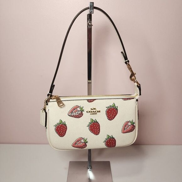 NWT Coach CAL25 Nolita 19 With Strawberry Print V2 - Picture 1 of 7